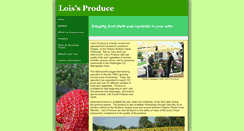 Desktop Screenshot of loisproduce.com
